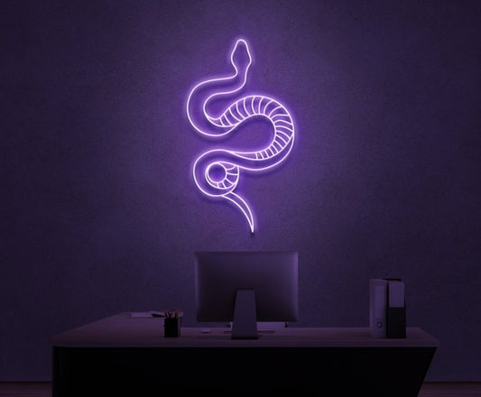 LED neon ženklas "gyvatė"