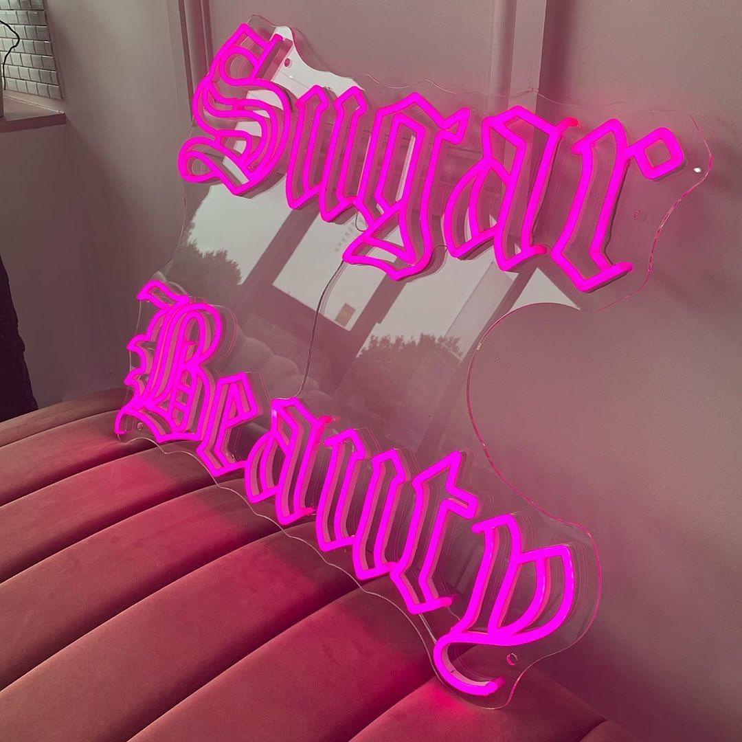 NEON LED užrašas "Sugar Beauty"