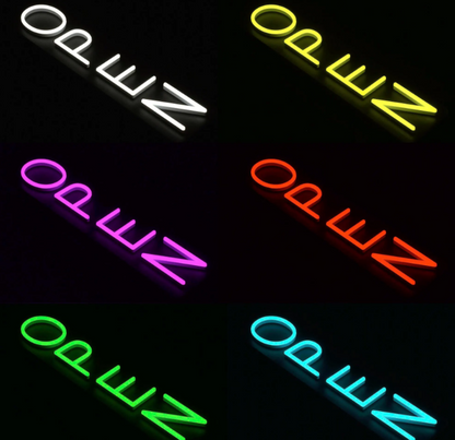 Neon LED iškaba "OPEN"