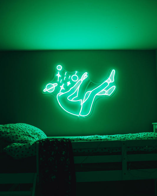 LED neon ženklas "PANIRIMAS"