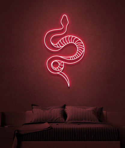 LED neon ženklas "gyvatė"