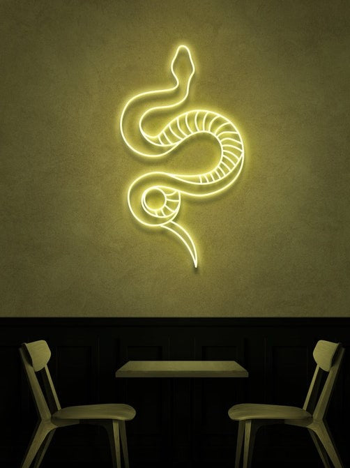 LED neon ženklas "gyvatė"