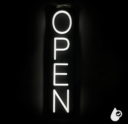 Neon LED iškaba "OPEN"